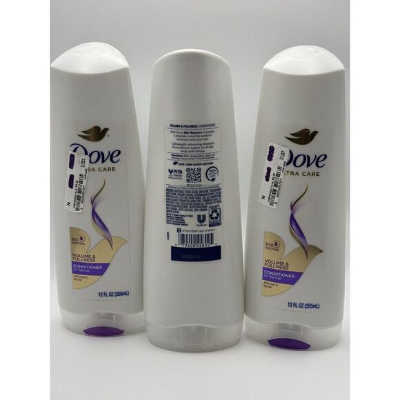 Other - 2 Pk Dove Ultra Care Volume & Fullness Conditioner For Flat Hair Adds Body 12oz